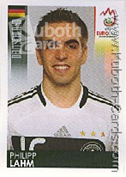 Football 2008 Panini European Championship - No 214 - Philipp Lahm