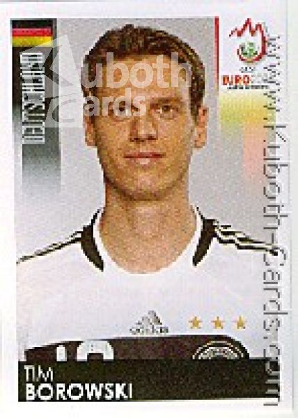 Football 2008 Panini European Championship - No 218 - Tim Borowski