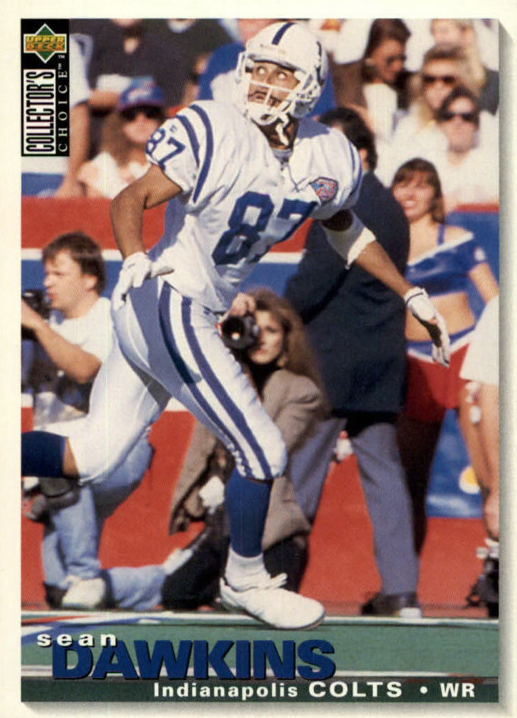 NFL 1995 Collector's Choice - No 52 - Sean Dawkins