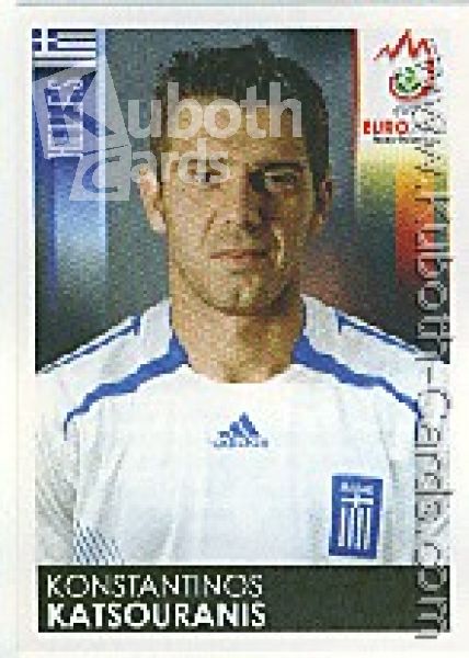 Soccer 2008 Panini European Championship - No 375 - Konstantinos Katsouranis