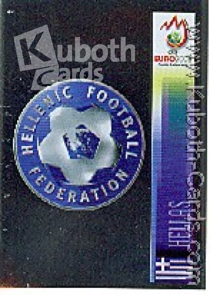 Soccer 2008 Panini European Championship - No 363 - Coat of Arms Greece