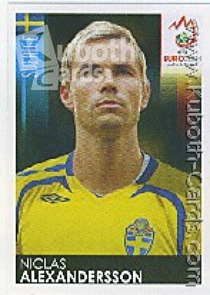 Soccer 2008 Panini European Championship - No 397 - Niclas Alexandersson