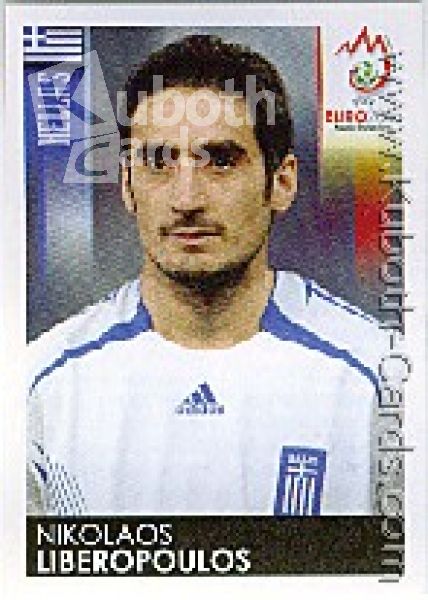 Soccer 2008 Panini European Championship - No 377 - Nikolaos Liberopoulos
