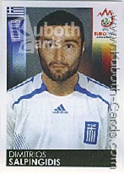 Soccer 2008 Panini European Championship - No 379 - Dimitrios Salpingidis