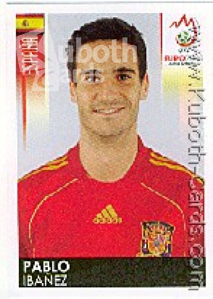 Soccer 2008 Panini European Championship - No 418 - Pablo Ibanez