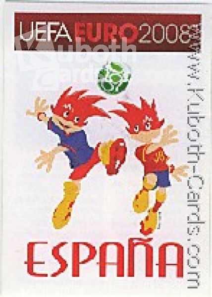 Football 2008 Panini European Championship - No 410 - Mascot Spain