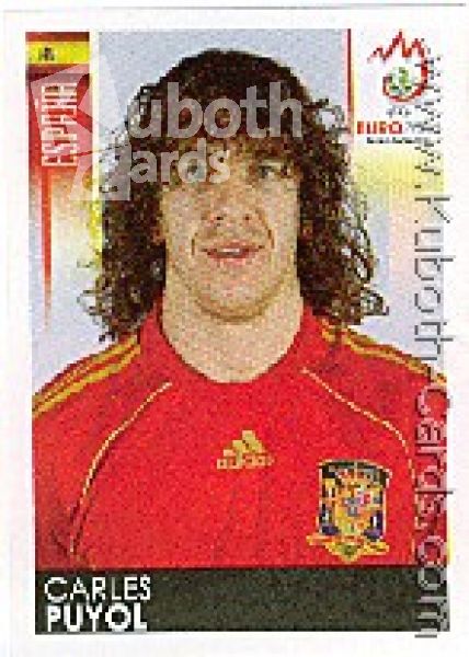 Soccer 2008 Panini European Championship - No 417 - Carles Puyol