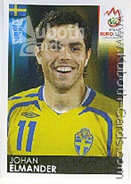 Soccer 2008 Panini European Championship - No 405 - Johan Elmander
