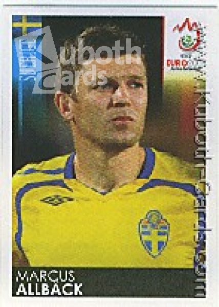 Football 2008 Panini European Championship - No 407 - Marcus Allbäck