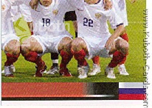 Football 2008 Panini European Championship - No 440 - Team picture Russia