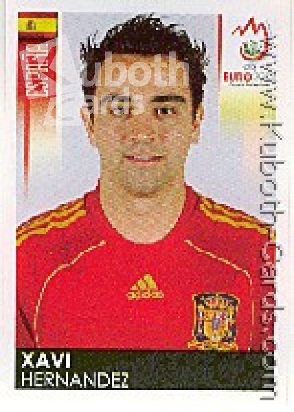 Soccer 2008 Panini European Championship - No 424 - Xavi Hernandez