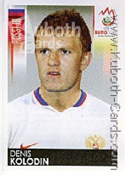 Football 2008 Panini European Championship - No 447 - Denis Kolodin