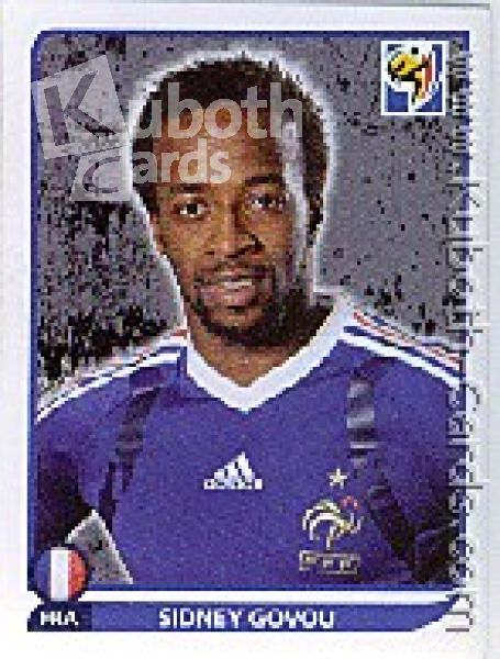 Soccer 2010 Panini World Cup - No 101 - Sidney Govou