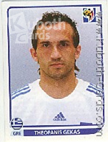 Soccer 2010 Panini World Cup - No 179 - Theofanis Gekas