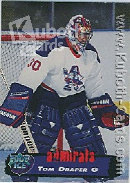 NHL 1996 Collector's Edge Ice - No. 160 - Tom Draper