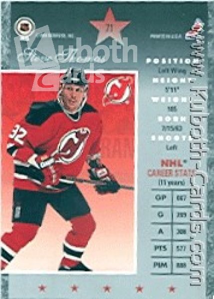 NHL 1995/96 Donruss Elite - No. 71 - Steve Thomas