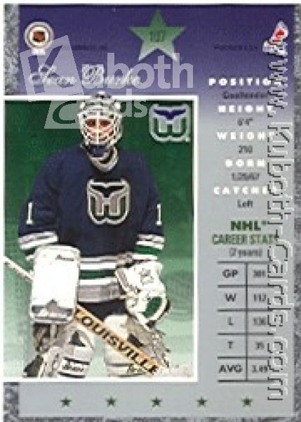 NHL 1995/96 Donruss Elite - No. 107 - Sean Burke