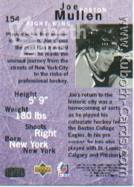 NHL 1995/96 Be A Player - No 154 - Joe Mullen