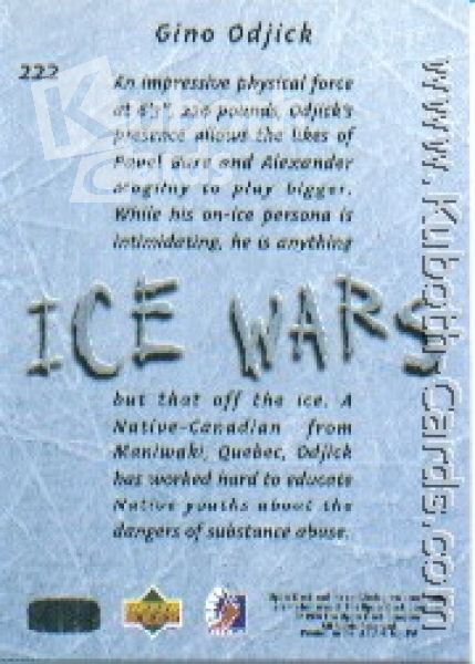 NHL 1995/96 Be A Player - No 222 - Gino Odjick