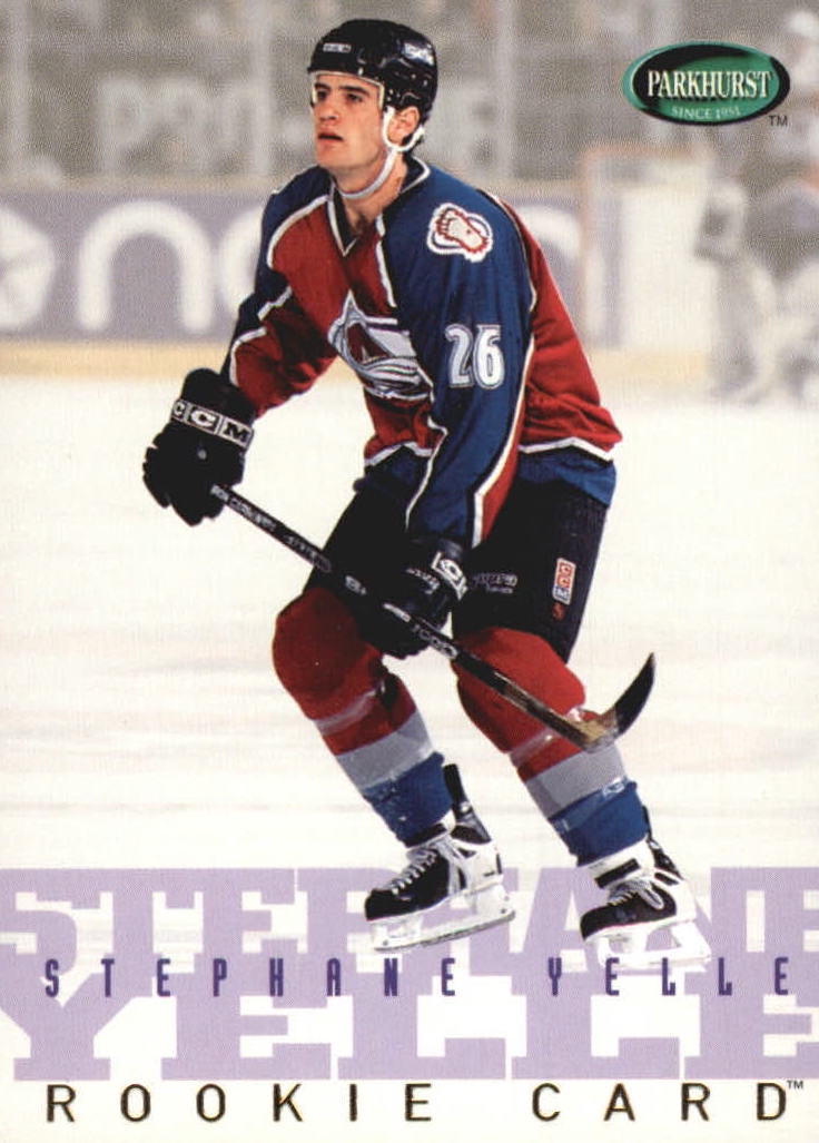 NHL 1995/96 Parkhurst International - No 539 - Stephane Yelle