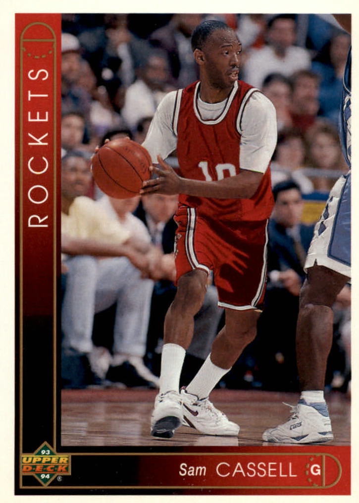 NBA 1993-94 Upper Deck German - No. 53 - Sam Cassell