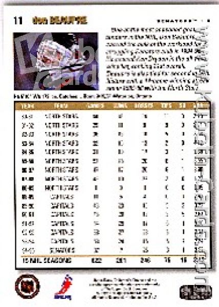 NHL 1995/96 Collector's Choice - No 11 - Don Beaupre