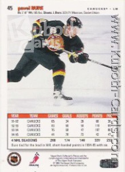 NHL 1995/96 Collector's Choice - No 45 - Pavel Bure