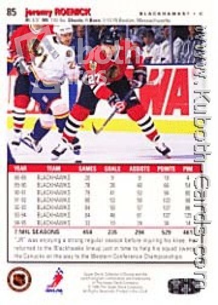 NHL 1995/96 Collector's Choice - No 85 - Jeremy Roenick