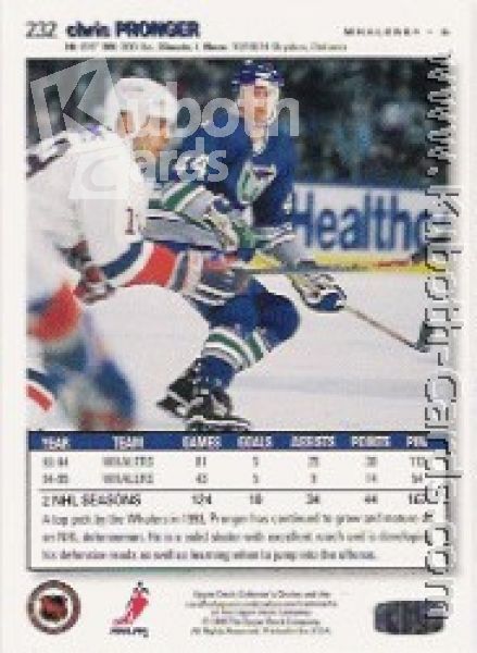 NHL 1995/96 Collector's Choice - No 232 - Chris Pronger