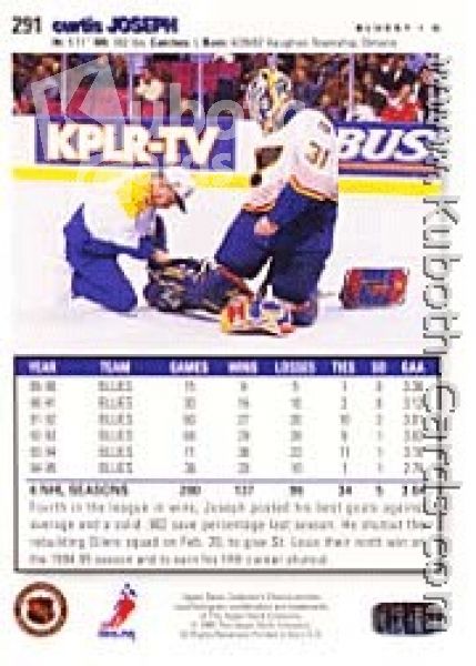 NHL 1995/96 Collector's Choice - No 291 - Curtis Joseph