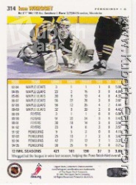NHL 1995/96 Collector's Choice - No 314 - Ken Wregget