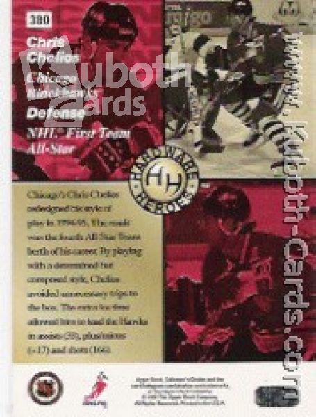 NHL 1995/96 Collector's Choice - No 380 - Chris Chelios