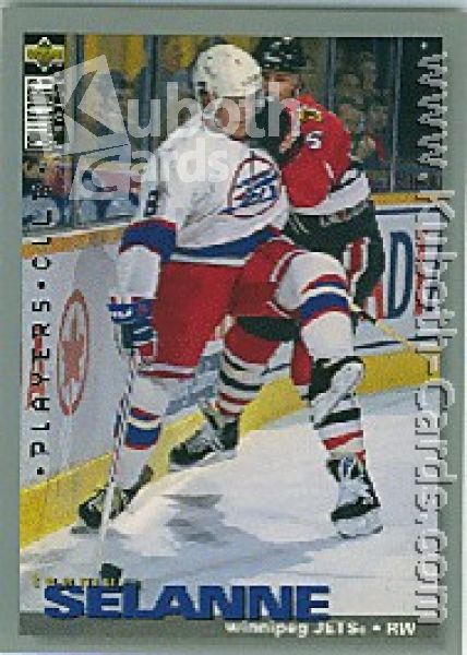NHL 1995 / 96 Collector's Choice Players Club - No 244 - Teemu Selanne