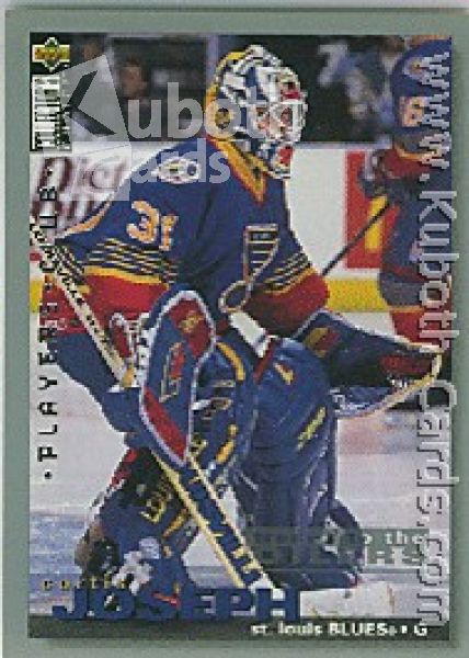 NHL 1995/96 Collector's Choice Players Club - No 291 - Curtis Joseph