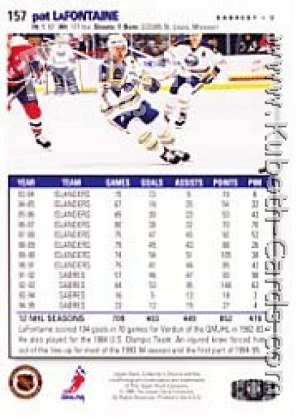 NHL 1995/96 Collector's Choice Players Club - No. 157