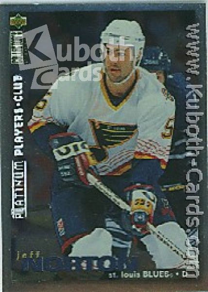 NHL 1995/96 Collector's Choice Players Club Platinum - No. 112
