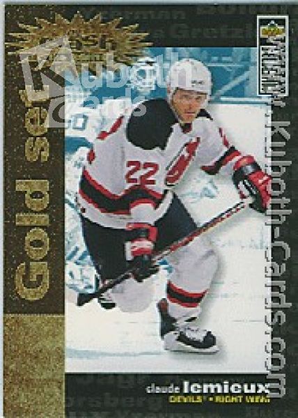 NHL 1995 / 96 Collector's Choice Crash the Game - No C28 - Claude Lemieux