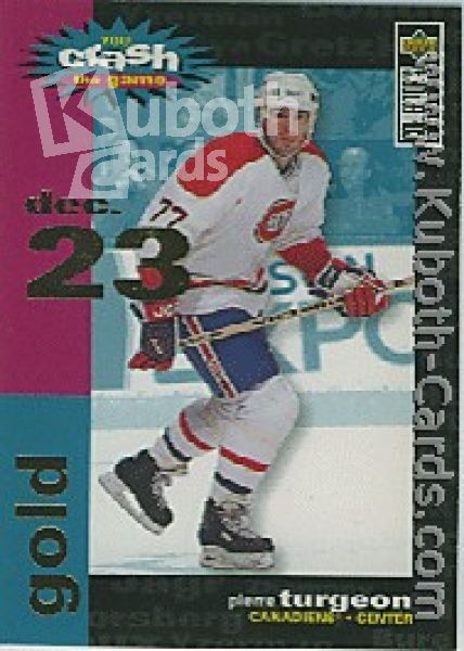 NHL 1995 / 96 Collector's Choice Crash the Game - No C15B - Pierre Turgeon