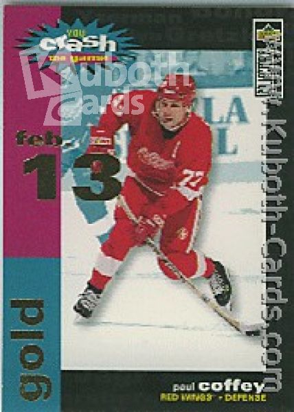 NHL 1995 / 96 Collector's Choice Crash the Game - No C29C - Paul Coffey