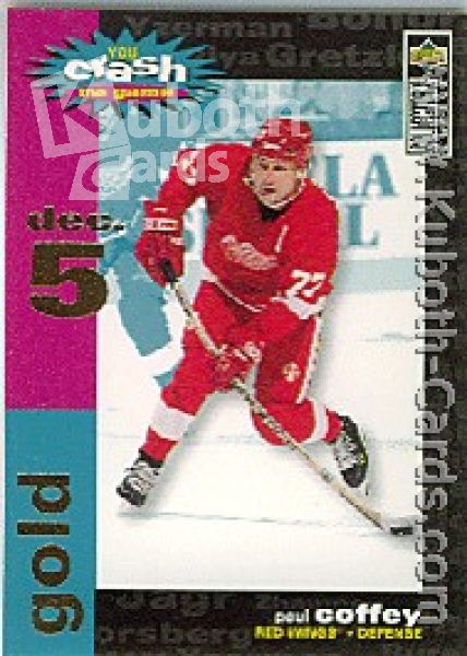 NHL 1995 / 96 Collector's Choice Crash the Game - No C29B - Paul Coffey