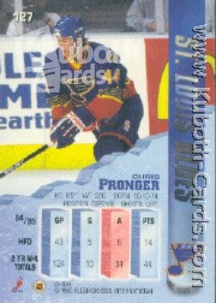 NHL 1995/96 Metal - No 127 - Chris Pronger
