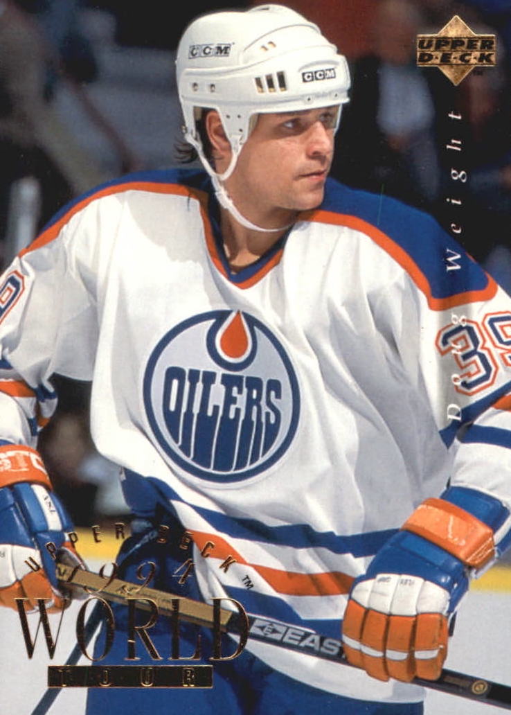 NHL 1994/95 Upper Deck - No 549 - Doug Weight