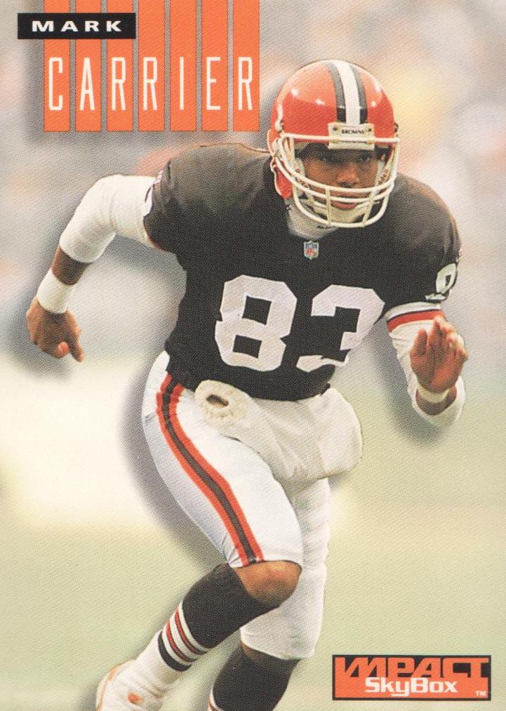 NFL 1994 SkyBox Impact - No 54 - Mark Carrier