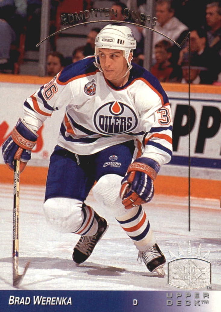 NHL 1993/94 Upper Deck SP Inserts - No 54 - Brad Werenka
