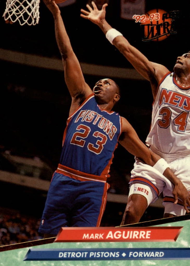 NBA 1992-93 Ultra - No. 55 - Mark Aguirre