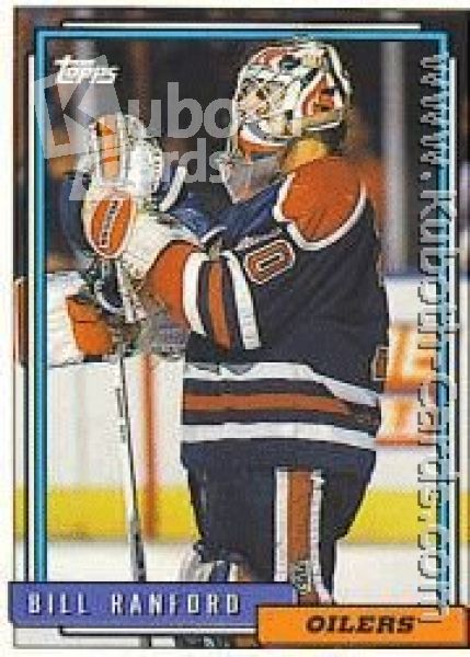 NHL 1992 / 93 Topps - No 126 - Bill Ranford