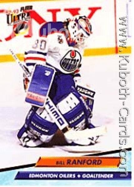 NHL 1992 / 93 Ultra - No 65 - Bill Ranford