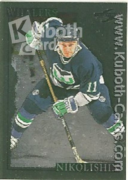 NHL 1995 / 96 Score Black Ice - No 169 - Andrei Nikolishin