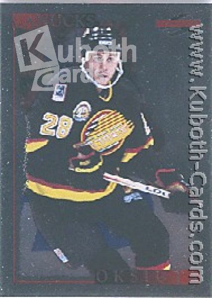 NHL 1995 / 96 Score Black Ice - No 285 - Roman Oksiuta