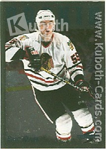 NHL 1995 / 96 Score Black Ice - No 312 - Eric Daze